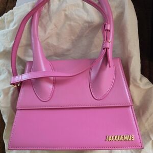 Jacquemus Vibrant Pink Crossbody Bag